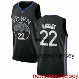 Cheap Custom Andrew Wiggins #22 Black Swingman Jersey Stitched Mens Women Youth XS-6XL Basketball Jerseys