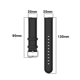 Genuine leather Wrist Strap Replacement Wristband Bands For Huawei Watch GT3 GT2 42mm 46mm PRO GT runner 30pcs/lot