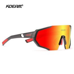 -Солнцезащитные очки VCKA 2021 DEISGN TR90 Поляризованные мужчины вождения сиамских ветрозащитных очков Gafas de Sol женщины безопасности