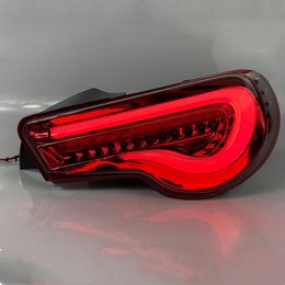 Modified Parts Tail Lights For Toyota GT86 86 /Subaru BRZ Taillights LED Signal Light DRL Running Taillight Fog Lamp Angel Eyes Rear Bulb