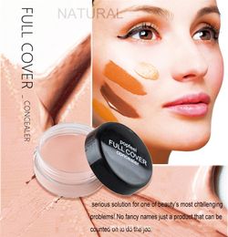 Face Makeup FULL COVER Concealer 5 Colours Natural Dark Circle Removing Brighten