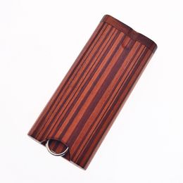 Natural Wooden Dugout One Hitter Pipe Storage Case Portable Innovative Design Dry Herb Tobacco Protective Box Cigarette Smoking Cleaning Hook Tool DHL Free