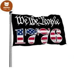 STOCK Wholesale price We The People Betsy Ross 1776 3x5ft Flags 100D Polyester Banners Indoor Outdoor Vivid Colour High Quality With Two Brass Grommets V131