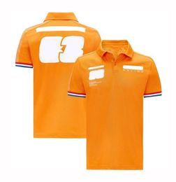 2021 F1 Formula One team uniform logo Quick-drying and breathable racing team uniform short-sleeved track uniform overalls POLO sh312J