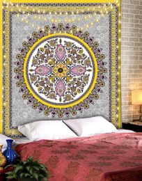 Tapestries Tapestry Bohemian Hippie Wall Hanging Trippy Decorative Carpet Fabric Sun Custom Decoration Boho
