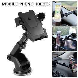 Sucker Mobile Holder Stand in Car No Magnetic GPS Mount Support For iPhone 11 Pro Xiaomi Samsung