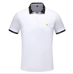 2021 Mens Designer Polos Brand small horse Crocodile Embroidery clothing men fabric letter polo t-shirt collar casual t-shirt tee shirt tops@29