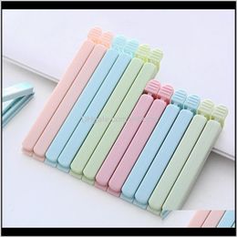 Housekeeping Organization Home & Garden5Pcs Sealing Clip Storage Bag Tool Preservation Kitchen Clamp Plain Color Clips Drop Delivery 2021 Kt