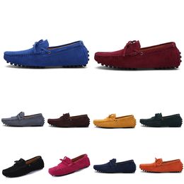 non-brand men running shoes triple black royal blue purple yellow orange dark green Fuchsia Watermelon mens fashion trainer sneakers outdoor jogging walking four