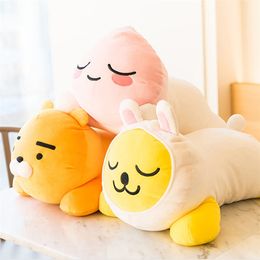 lovely Ryan Korea anime doll Apeach Muzi stuffed kawaii Sofa decoration gift for girlfrind 210728