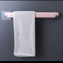 Towel Racks Wall Mounted Shelves Rack Holder Bar Rail Toilet Paper Hook Home Bathroom Accessories