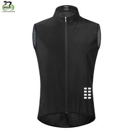 WOSAWE Vest Keep Dry And Warm Mesh Ciclismo Sleeveless Bike Bicycle Undershirt Jersey Windproof Cycling Clothing Gilet 220615