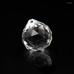Chandelier Crystal Ball Clear Prisms Suncatcher Crystals Pendants Accessories DIY Bead Curtain Hanging Ornament 1PCChandelier