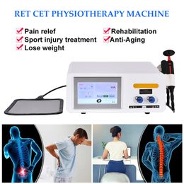 Professional RF Tecar Therapy Physiotherapy 448khz Indiba Diathermy Ret Cet Rf Equipment