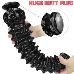 Huge Butt Plug Sex Shop Big Putt Plug with Strong Sucker Female Masturbator Adult Product Anal Beads Erotic Sex Toys for Couple 220725