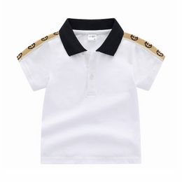 Summer Baby Boys Clothes Short Sleeve Polo Shirts Fashion Toddler Children Tee Tops Casual Sport Outfits Designers Clothes 1-6Y