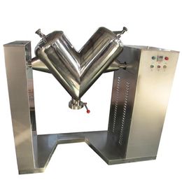 VH 50L Powder mixing machine Food Processing Equipment Stainless steel V shaped asymmetrical cylinder Nut Cereal Mixer Machine