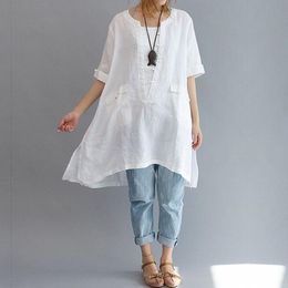 Buy Plus Size Cotton Tunic Tops Online 