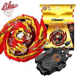 Laike GT B-155 Master Diabolos Spinning Top B155 Bey with Launcher Box Set Toys for Children 220526