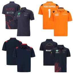 F1 Formula One racing POLO shirt summer team lapel shirt same style customization