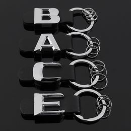 Logo de voiture Key Chain Ring Fob Keychain Keyring Keyfob For Auto avec sac pour Mercedes Benz a b c e Cnyowo Leather