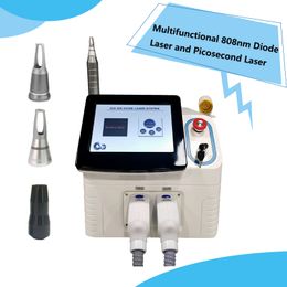 yag tattoo removal machine UK - New Professional Nd Yag Laser Tattoo Removal Machine Pigment Treatment Portable 808NM Hair Remove Diode Laser machines