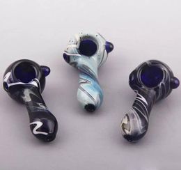 Factory Wholesale 3Inch Glass Hand Pipes Hand Dry Tobacco Burner for Smoking Rig