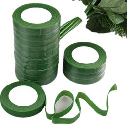 Decorative Flowers & Wreaths Floral Stem Tape Corsages Buttonhole Artificial Flower Stamen Wrap Florist Green Tapes Nylon SuppliesDecorative