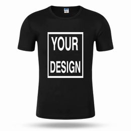 Customized Sports T Shirt Quick Drying Fitness Breathable Running Unisex T Shirt Original Design Printed Wholesal 220712