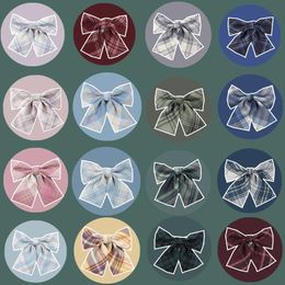 Clothing Sets Uniform Girls Kawaii Bow Tie Cute Japanese School Accessories Bow-knot Design Knot Cravat Necktie AdjustableClothing