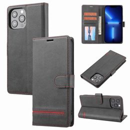 business classic wallet cellphone case for iPhone 15 14 13 12 mini 11 pro max XR XS 6 7 8 Plus SE IPHONE15 CASE card slot