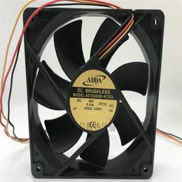 Wholesale fan: Original ADDA 12025 AD1248UB-A72GL DC48V 0.16A three-wire industrial control frequency conversion fan