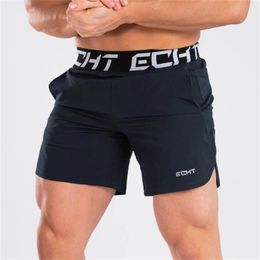 Men Fitness Bodybuilding Shorts Man Summer Gyms Workout Male Breathable Quick Dry Sportswear Jogger Beach Short Pants 220318