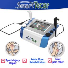 Portable RET CET Smart Tecar RF Physical Equipment for Sport injuiry Tecartherapy Machine to low back pain