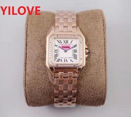 Fashion nice square women watches 27mm 22mm high quality imported 316L stainless steel quartz ladies elegant noble diamonds table 50 meters waterproof wristwatch