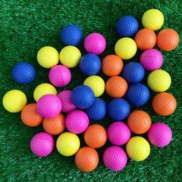 20 Pcs Colour Sponge Indoor Practise PU Foam Golf Balls
