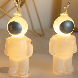 Strings LED Creative Easter String Lights Astronaut Garland Hanging Light Ornaments Holiday Party Outdoor Fairy LightsLED StringsLED StLED S