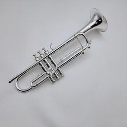 Senior Austria SCHAGERL 600S Silver Plated Professional Trumpet Music Instruments