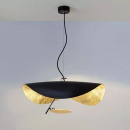 Pendant Lamps Postmodern Minimalism Led Lights Flying Saucer Hat Art Home Decor Hanglamp Living Room Restaurant Kitchen HangingPendant