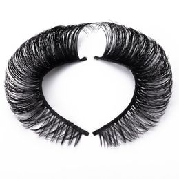 Russian False Eyelashes Natural Long Curly Lashes Makeup Beauty Wholesale