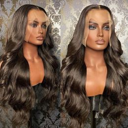 -Wigs de renda onda corporal cabelos humanos para mulheres negras 30 32 polegadas molhadas e onduladas Malásia 13x4 peruca frontal pré -arrancada 180 densidade
