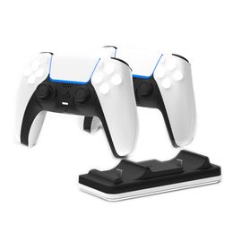 Mini Dual Type-C Fast Charger for PS5 Game Controller Charging Dock Station Stand for PlayStation 5 Joystick Gamepad Control High Quality