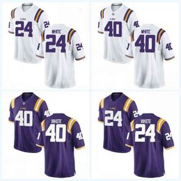 CeoC202 40 Devin White NCAA College Football Jersey 24 Devin White For Mens Womens Youth Double Stitched Name & Number