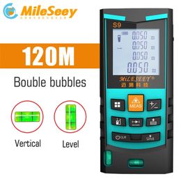 Mileseey Laser Rangefinder Digital Laser Distance Metre laser range finder tape distance measurer tool T200603