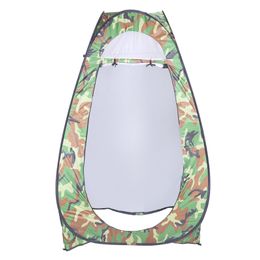 Pop -up tenda istantanea con doccia portatile tenda per la privacy esterna spogliatoio