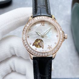 Fashion Women's Watch 34mm 316 Stainless Steel Case Ceramic Belt Mechanical Movement Sapphire Crystal Mirror Anti-scratch Diamond Designer Watches 2022