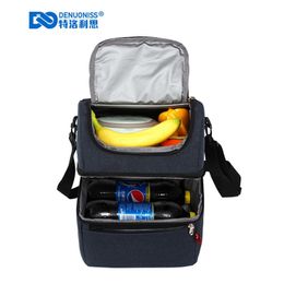 DENUONISS Thermo Lunch Bags Thermal Lunch Box For Kids Food Bag Picnic Bag Handbag Cooler Insulated Lunch Box 201015