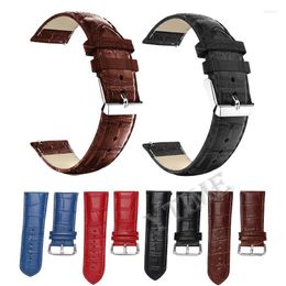 Watch Bands 20mm Leather Strap For Garmin Forerunner 245 645 158 55 Bracelet Wrist Band Vivoactive 3 4 Music/Venu 2 SQ 22mm Correa Hele22