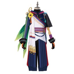 Genshin Impact Tighnari Cosplay Costume Outfits Dress Halloween Carnival Uniforms Wig