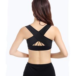 Women Chest Posture Corrector Body Shaper Corset Back Pain Support Brace Adjustable Belts